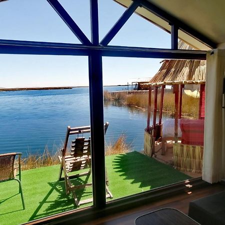 Uros Aruma-Uro On Uros Floating Islands Hotel Puno Buitenkant foto